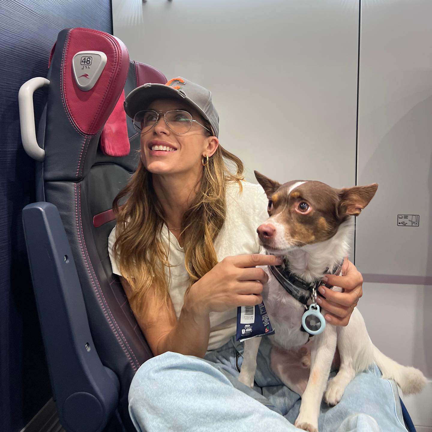 Elisabetta Canalis In viaggio verso nuove avventure. Roma arrivoooooo...