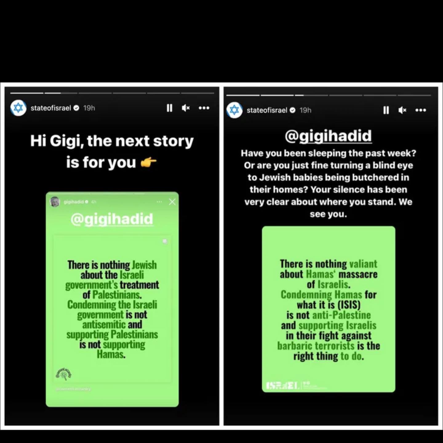 Selvaggia Lucarelli La modella di origini palestinesi Gigi Hadid ha scritto un post molto bello che ...