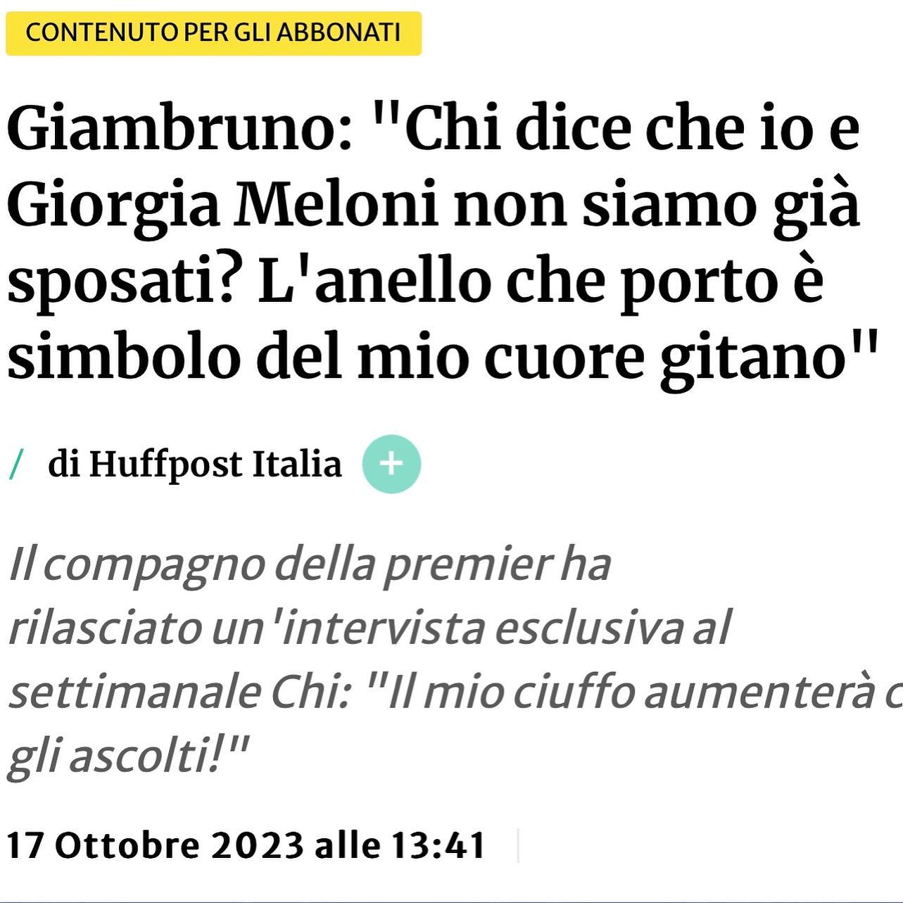 Selvaggia Lucarelli “Separazioni” tradizionali. Ma poi lui fino a tre giorni fa alludeva a un possib...