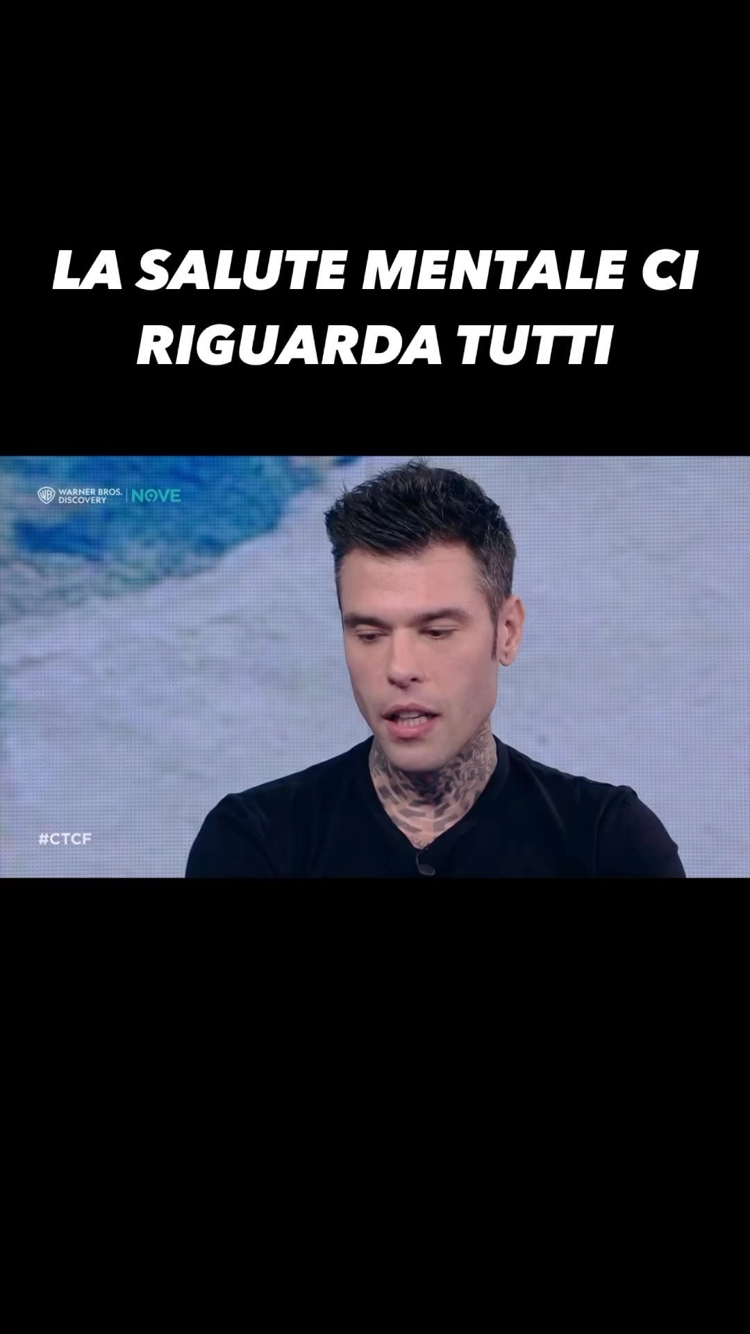 Fedez Sono due milioni i giovani che hanno problemi di salute mentale.

Per l’OMS il s...