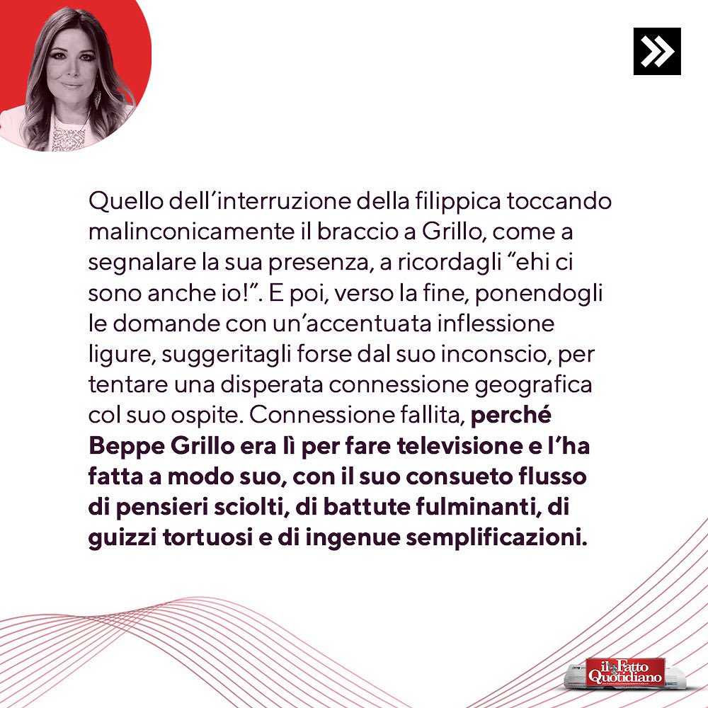 Selvaggia Lucarelli Quanti hanno capito lo humor di Grillo? Come va interpretato?

 Sul Fatto di ogg...