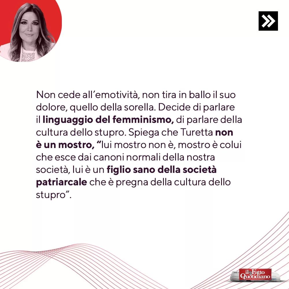 Selvaggia Lucarelli In queste ore di lutto e indignazione per la morte di Giulia Cecchettin, assassi...