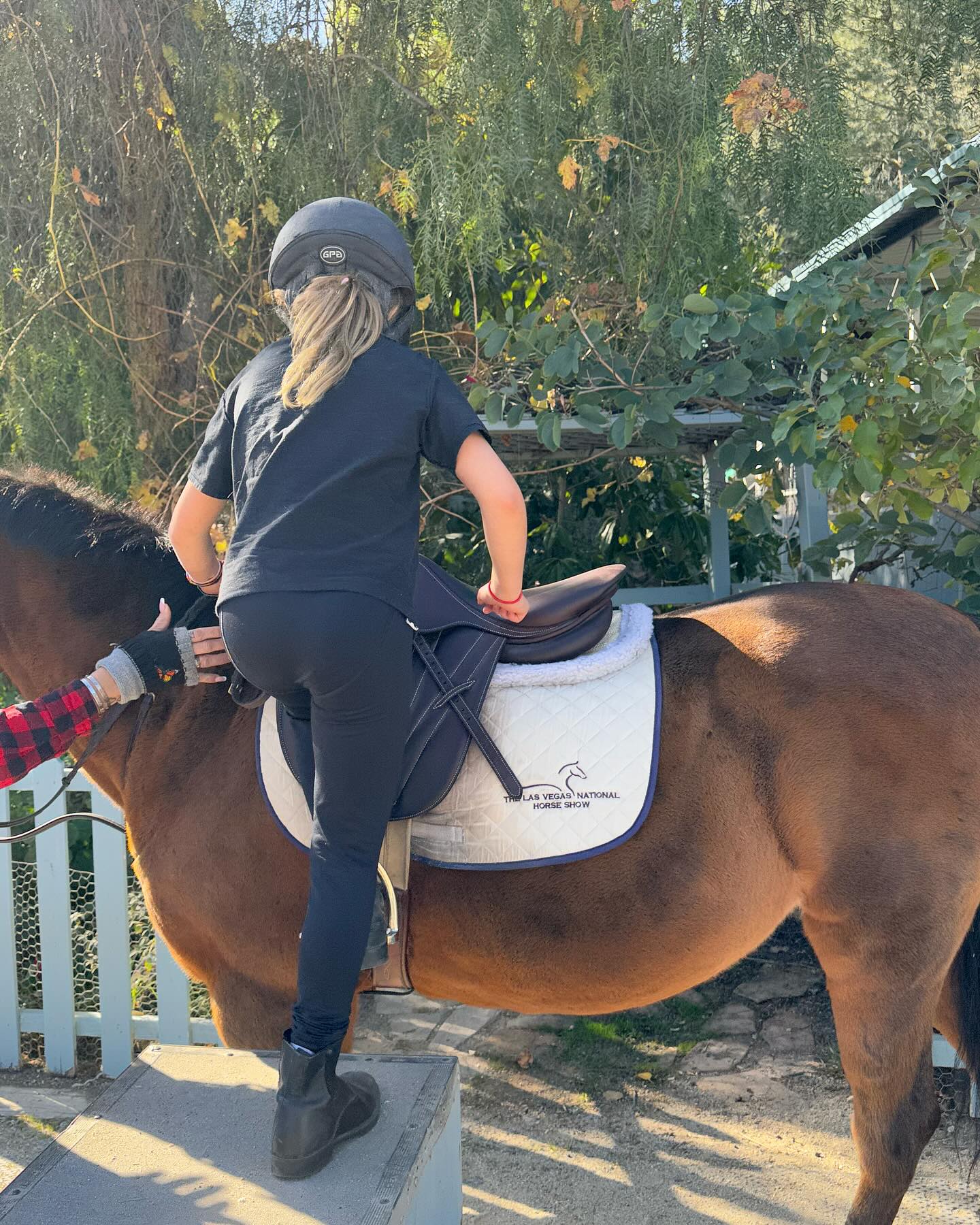 Elisabetta Canalis -Today in LA
- I love goats and sometimes I get some love back 
-my mom, her sis...