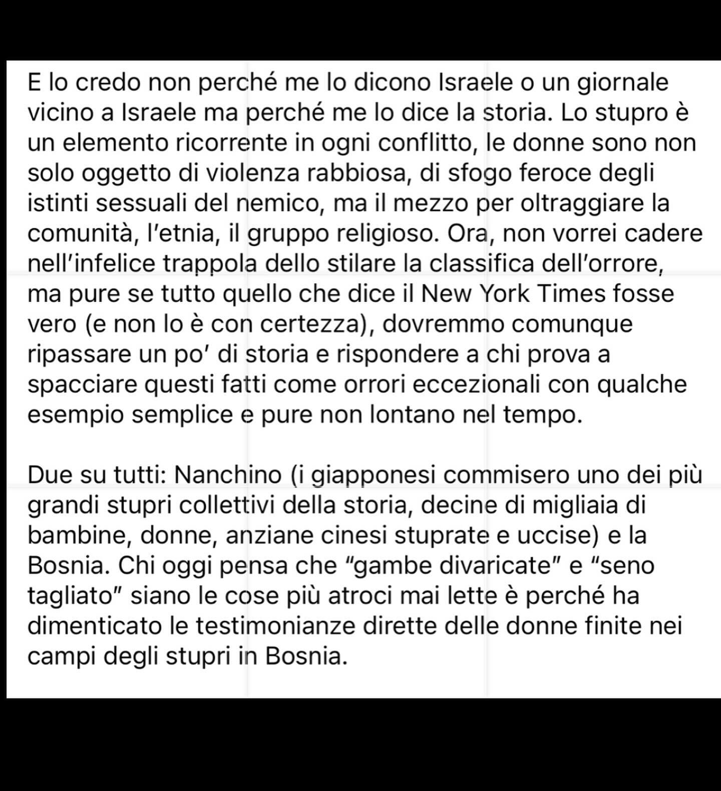 Selvaggia Lucarelli La storia racconta molto di più di un’inchiesta fumosa del New York Times. E anc...