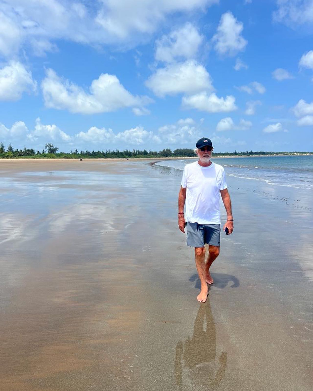 Flavio Briatore Io e  oggi in spiaggia con i quad!...