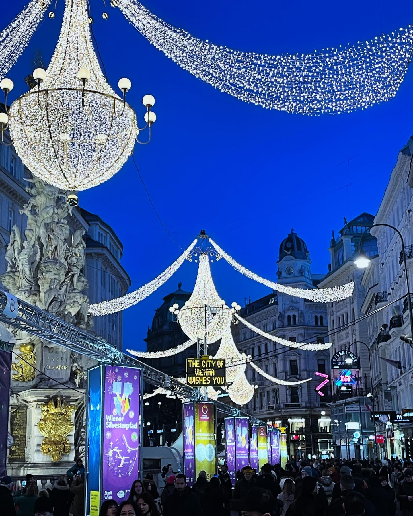 Selvaggia Lucarelli Come prima foto ho scelto quella con i colori perché il colore a Vienna è soprat...