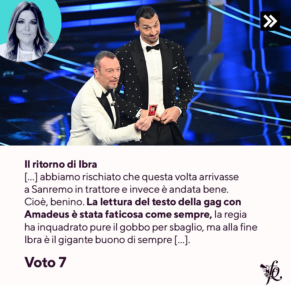 Selvaggia Lucarelli La prima serata di Sanremo vista da Selvaggia Lucarelli: chi convince e chi no...