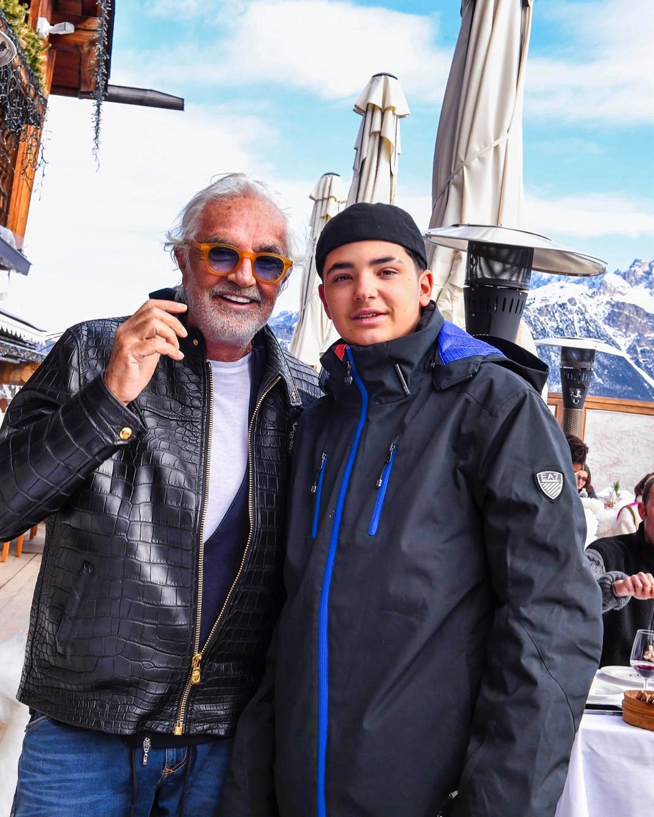 Flavio Briatore A Cortina con...