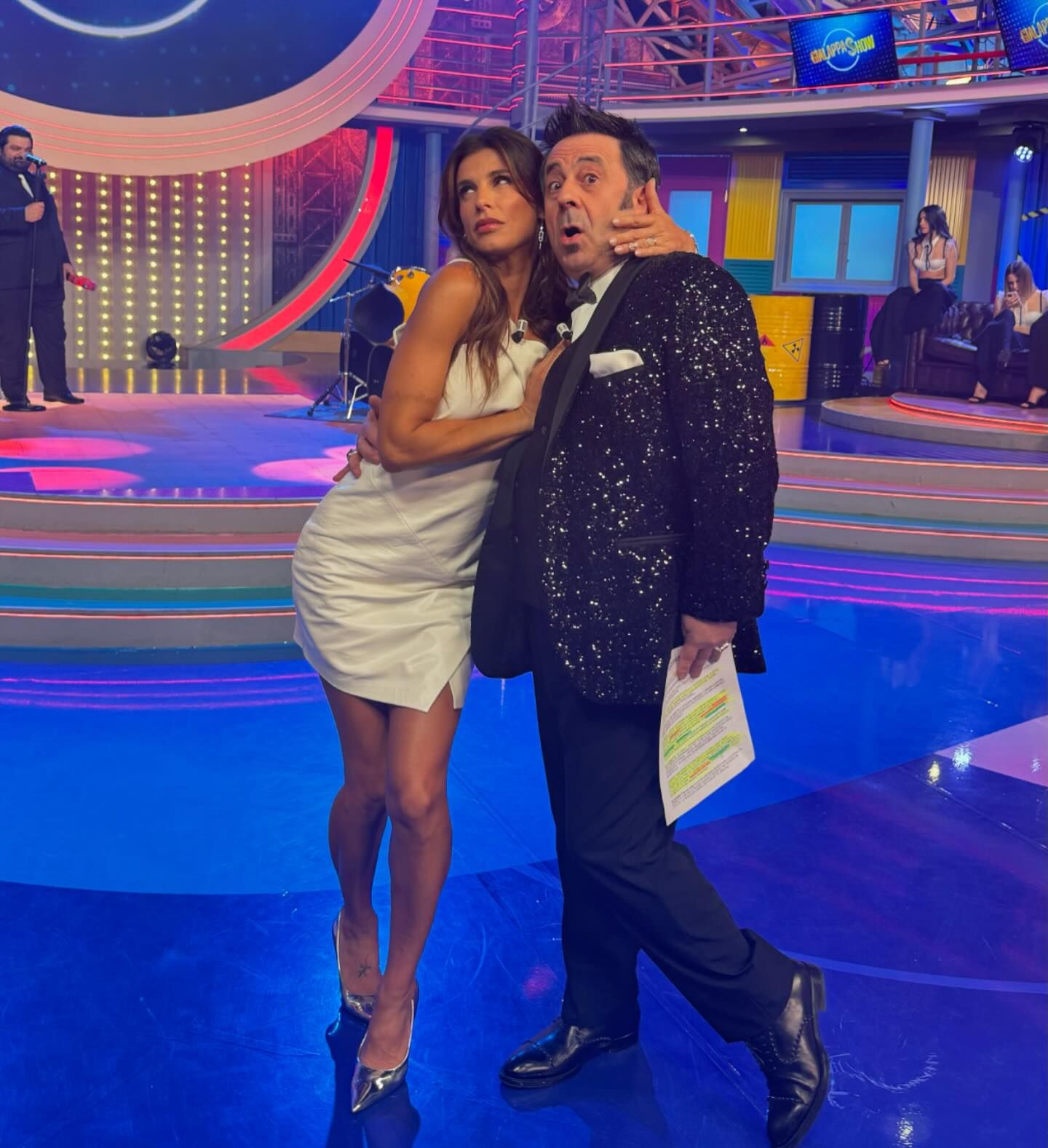 Elisabetta Canalis Ciaooo
Stasera Gialappa show!
 21.30...