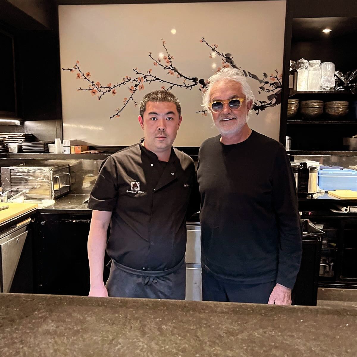 Flavio Briatore With Oleg Kim

Senior Sushi Sous Chef at Sumosan Twiga , with us since 2016...