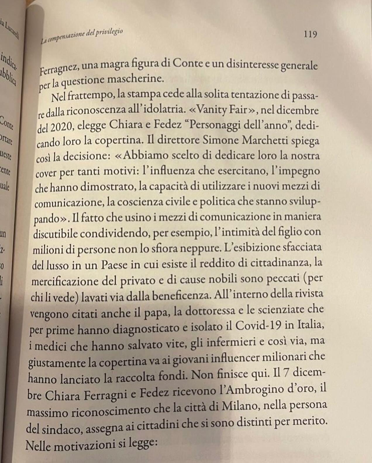 Selvaggia Lucarelli Caro Mario Manca, epico dispensatore di pensierini zuccherosi da terza elementar...