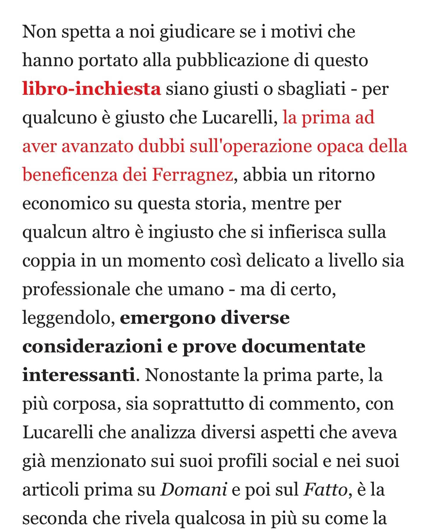 Selvaggia Lucarelli Caro Mario Manca, epico dispensatore di pensierini zuccherosi da terza elementar...