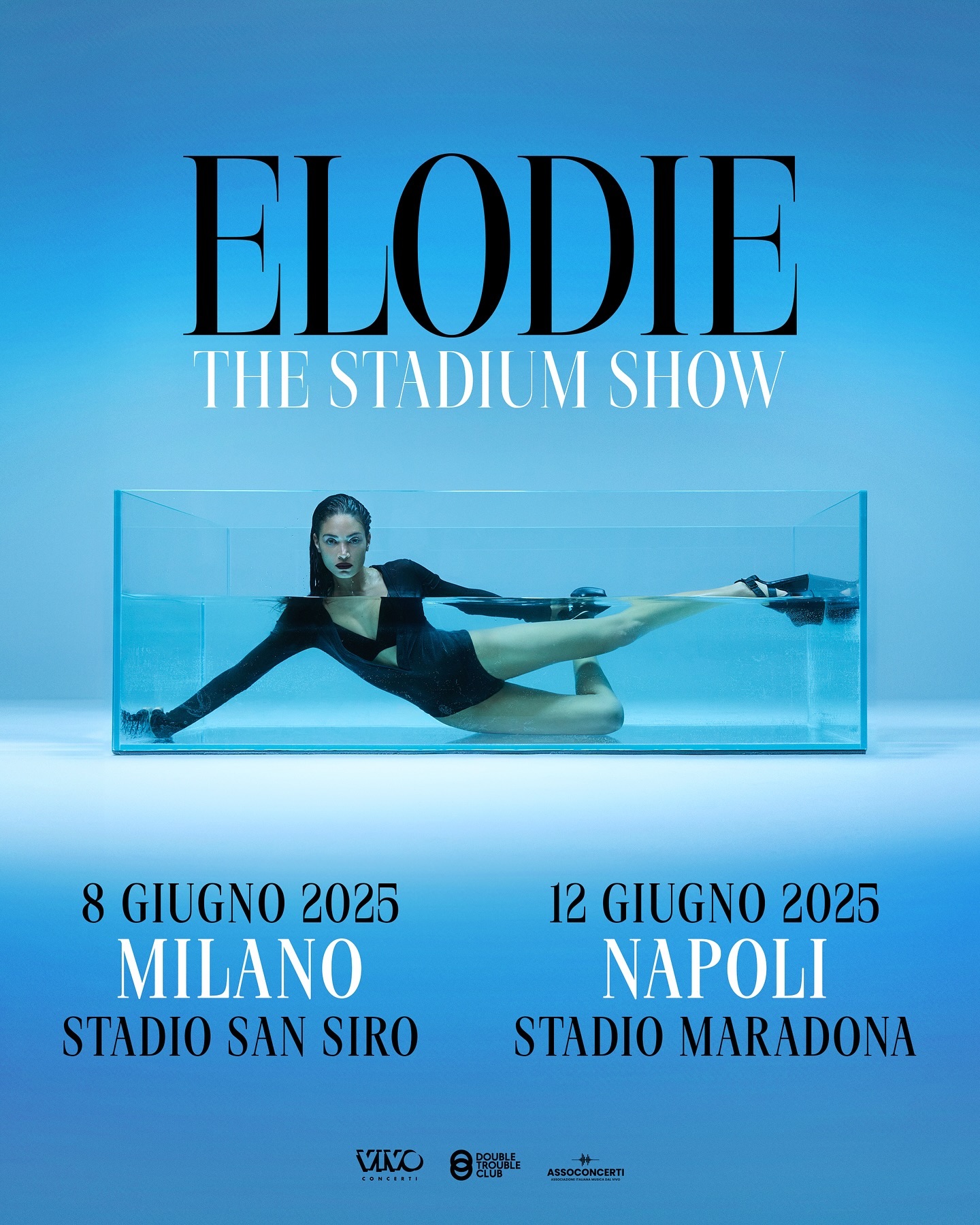 Elodie Lo facciamo davvero 

THE STADIUM SHOW
8 giugno 2025 Milano Stadio San Siro
12 g...