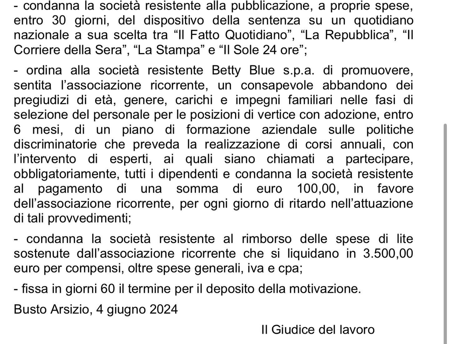 Selvaggia Lucarelli Elisabetta Franchi, a seguito della famose frasi sui criteri di assunzione delle...