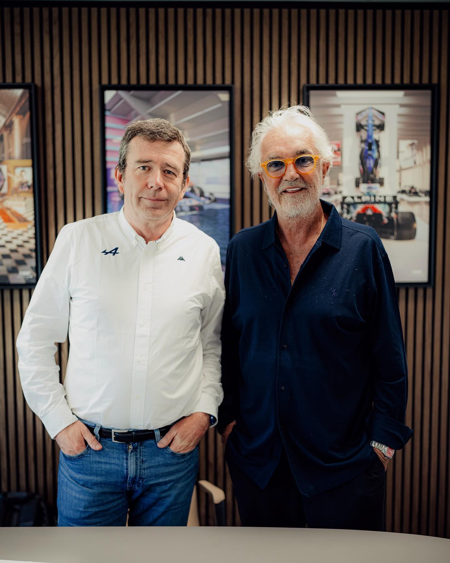 Flavio Briatore Bienvenue, Flavio

It’s good to have you in Enstone with Bruno and the Team....