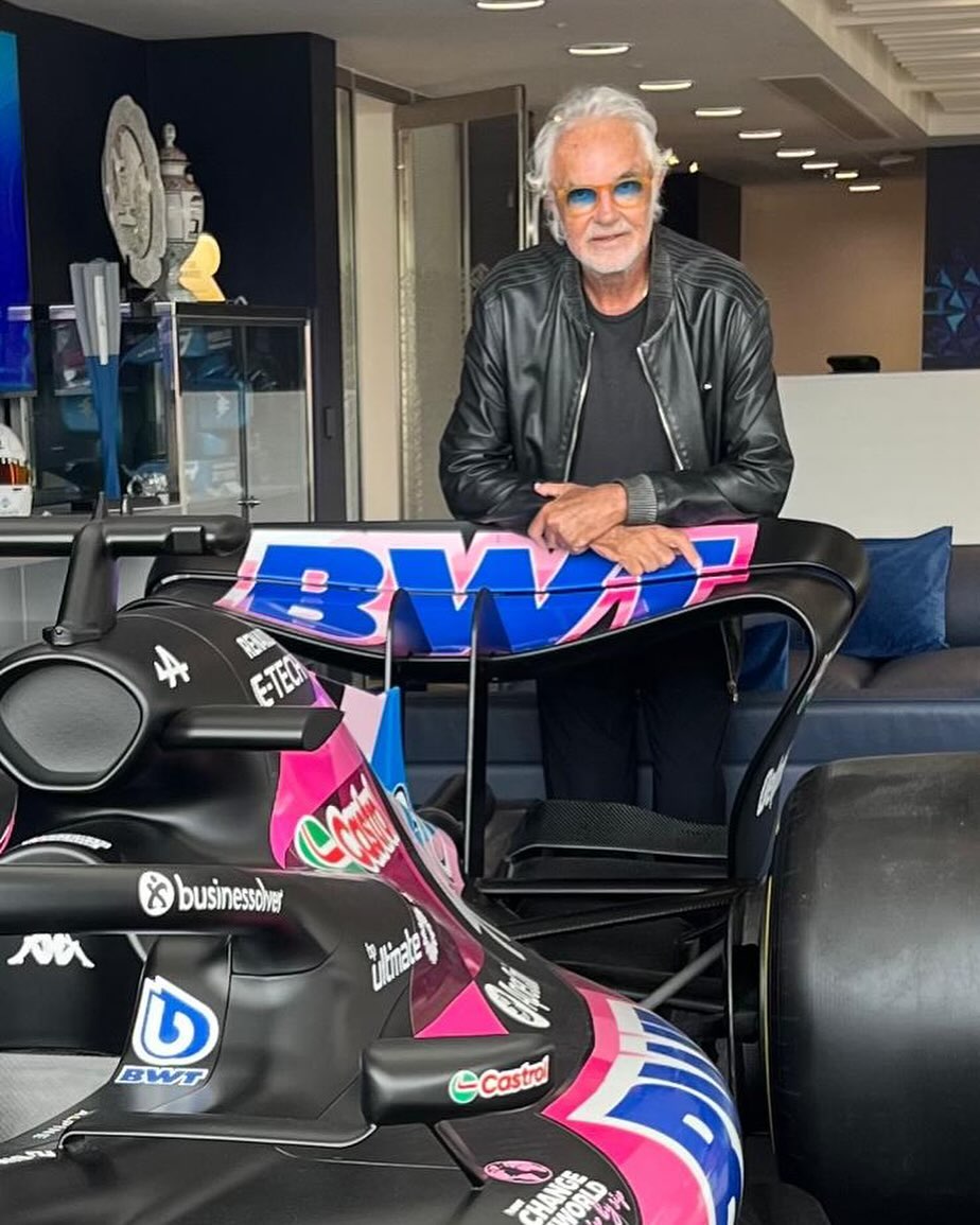 Flavio Briatore Enstone, Alpine F1 factory, on my way to the Dutch GP in Zandvoort...