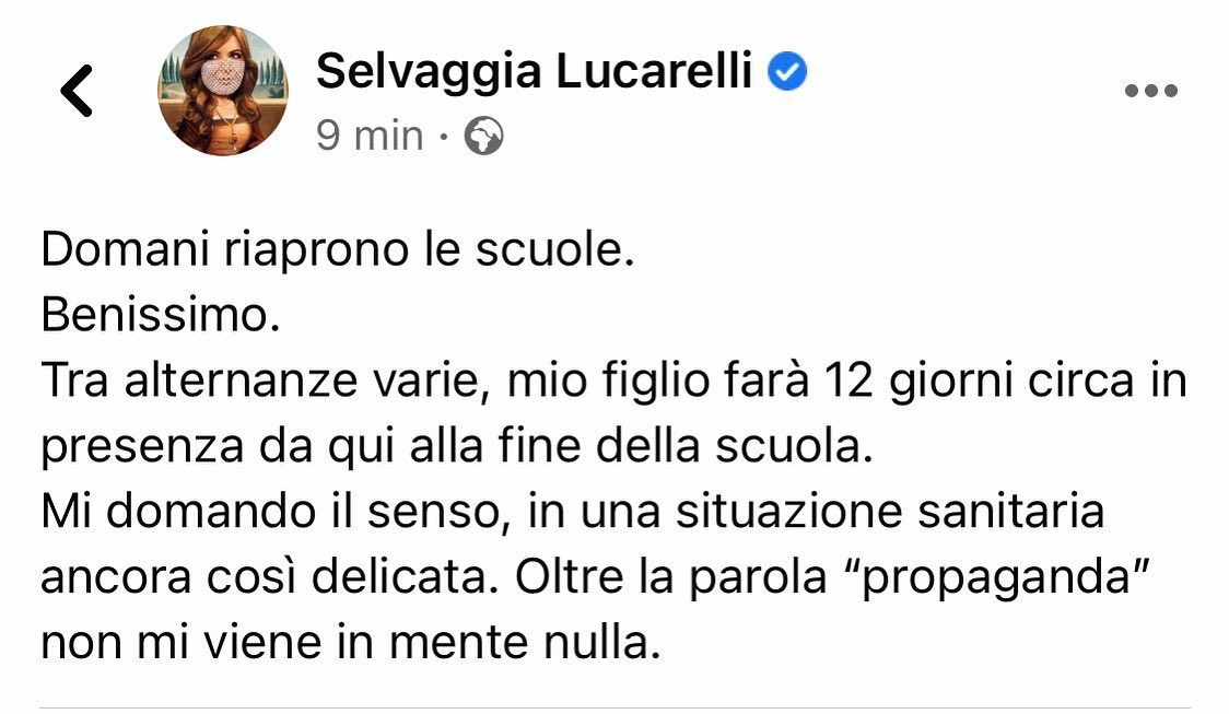 Selvaggia Lucarelli Il senso?...