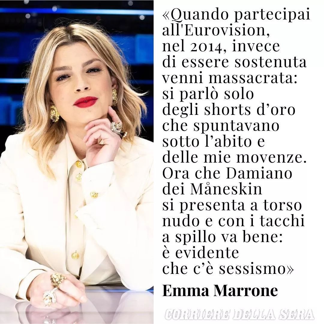 Selvaggia Lucarelli Io ho rispetto per Emma ma con onestà, la canzone era brutta, si posizionò malis...