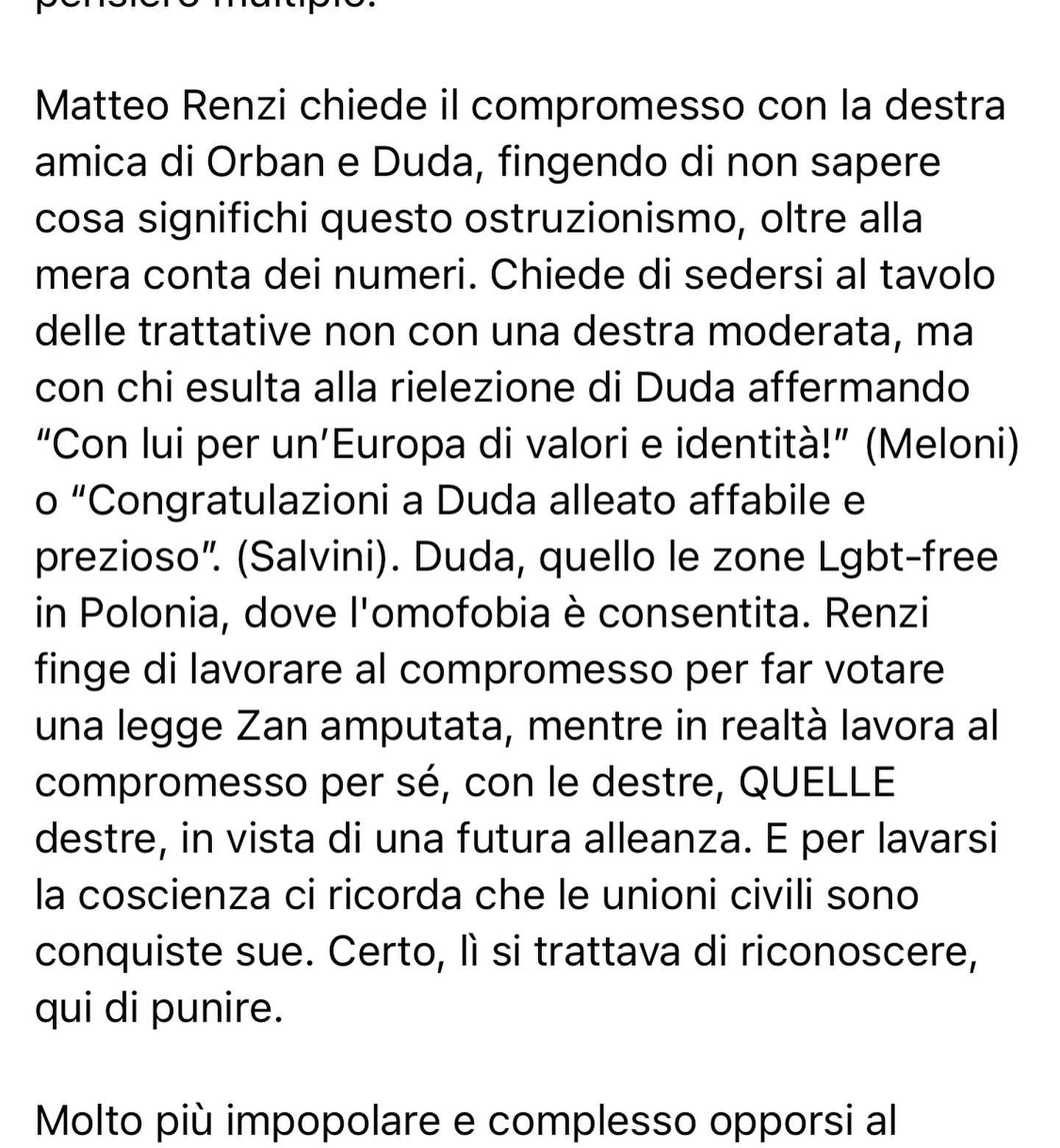 Selvaggia Lucarelli I due politici più nonbinary, più FLUIDI del Paese contro il ddl Zan, così com’è...