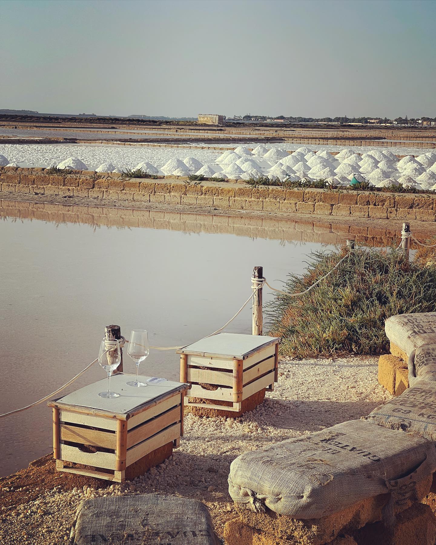 Selvaggia Lucarelli Le saline di Marsala, Mozia, lo Stagnone e la stessa Marsala. È la mia terza vol...