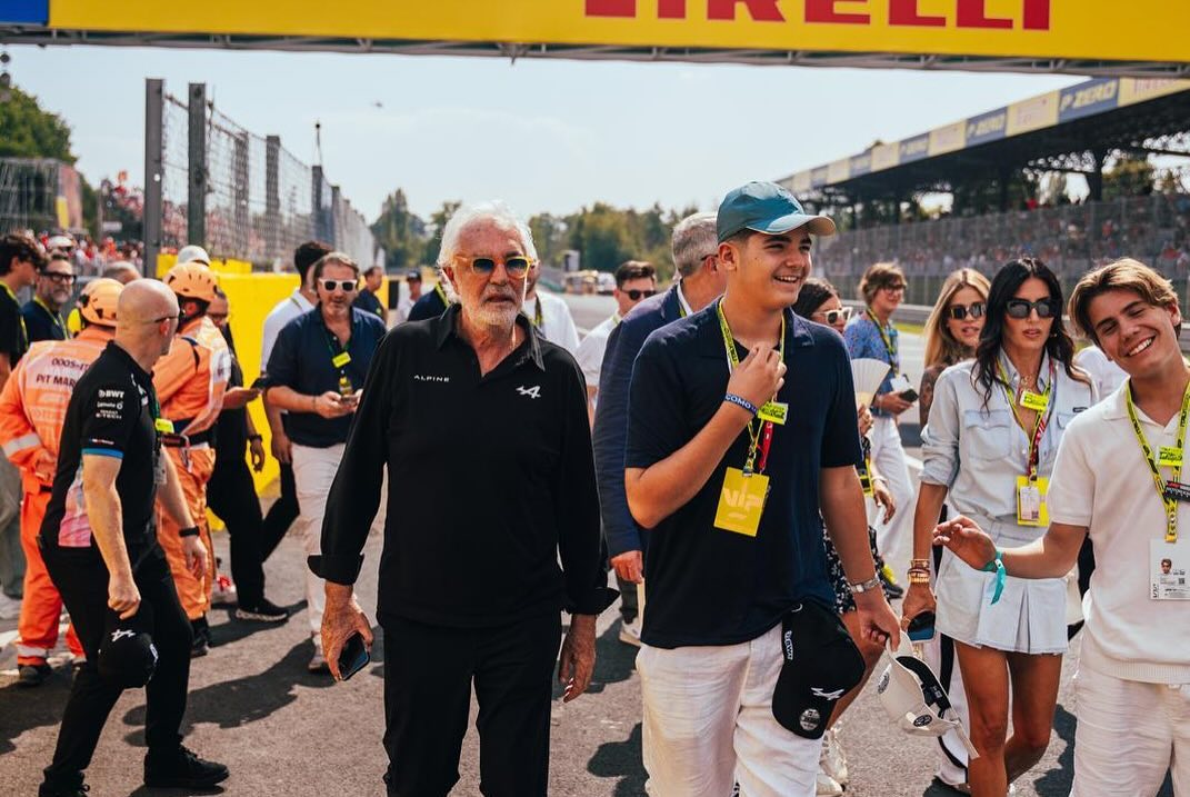 Flavio Briatore Gran Premio di Monza. Record di spettatori e tanti campioni  sulla griglia di pa...