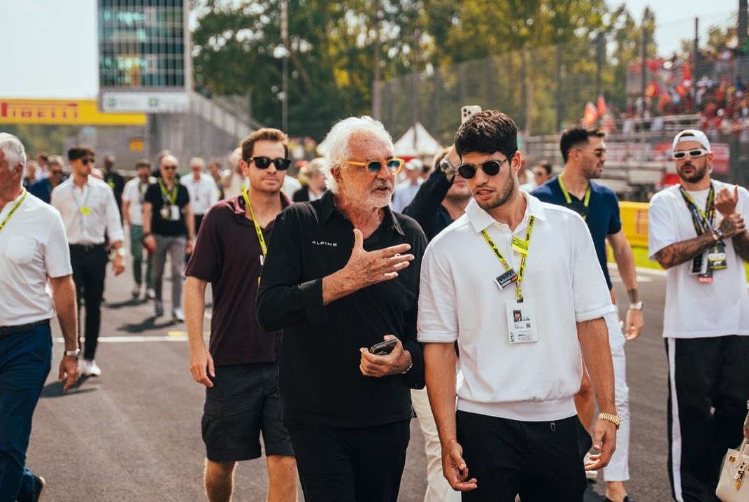 Flavio Briatore Gran Premio di Monza. Record di spettatori e tanti campioni  sulla griglia di pa...