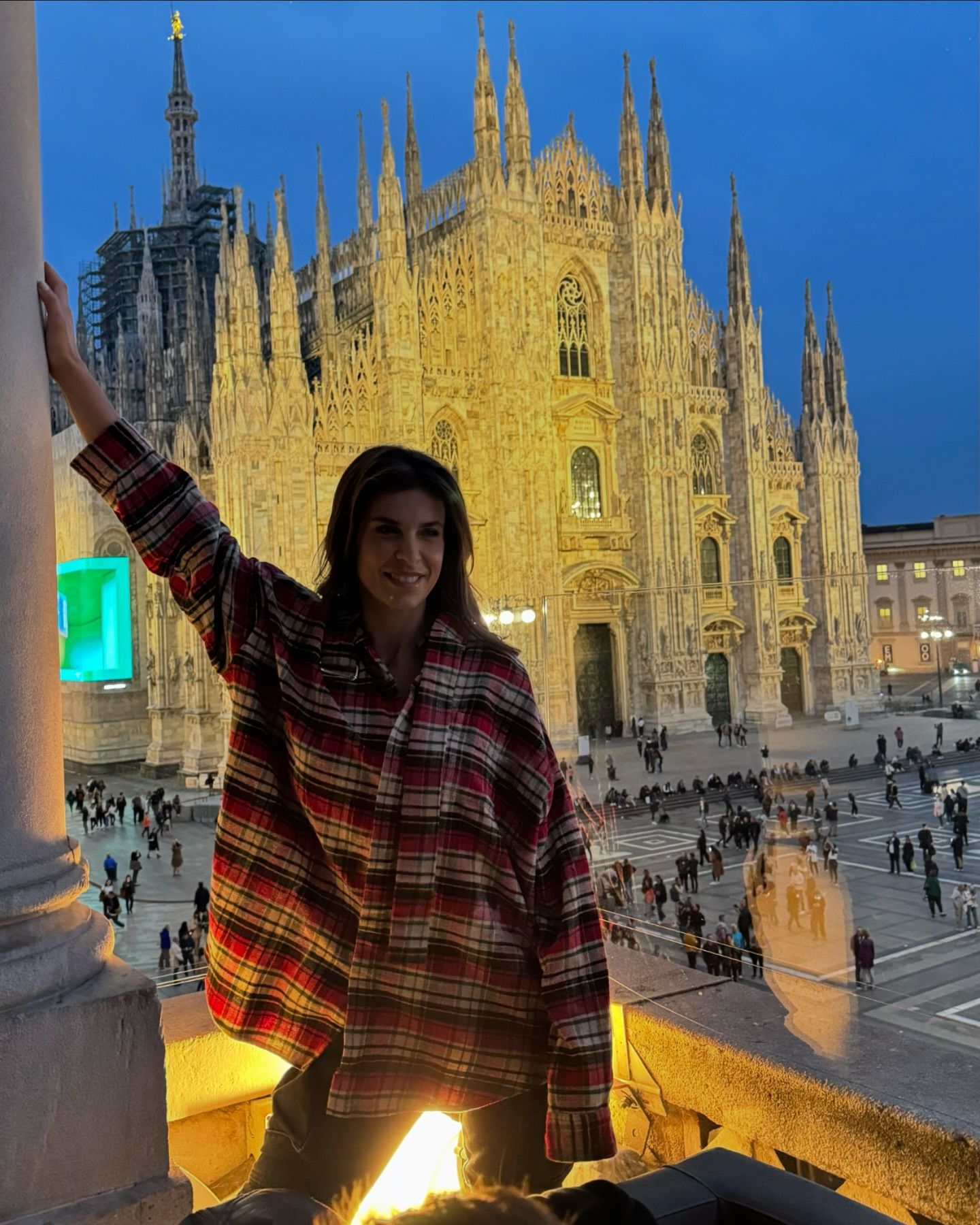 Elisabetta Canalis This past week was  , LA , PARIS , MILAN and back to LA...